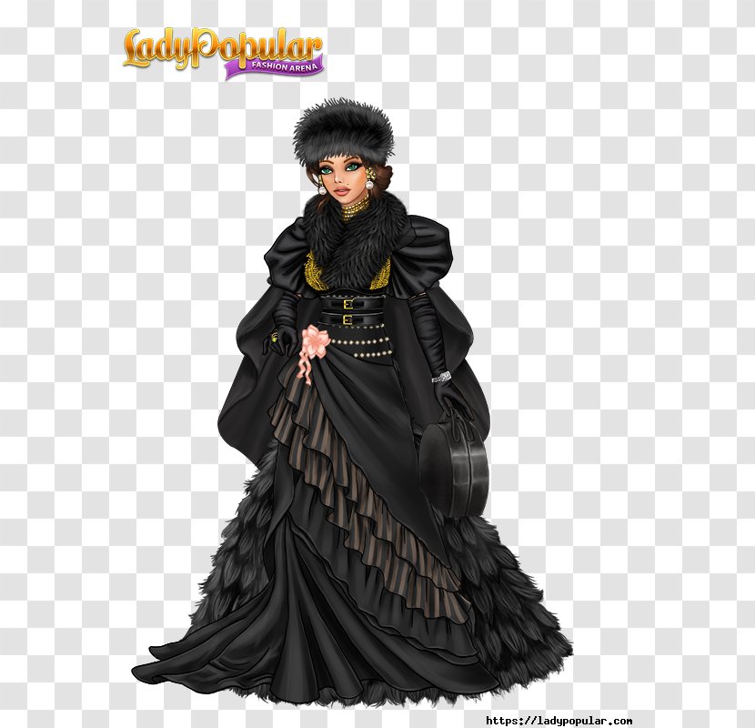 Costume Design Lady Popular Fur - Alice Cullen Transparent PNG