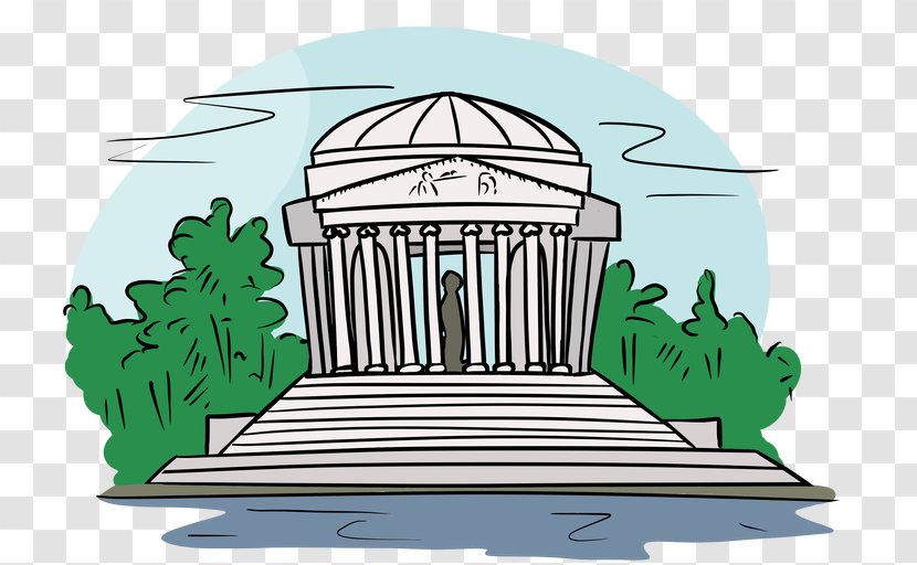 Thomas Jefferson Memorial Washington Monument Lincoln United States Declaration Of Independence Building - Tree Transparent PNG