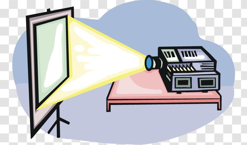 Multimedia Projectors LCD Projector Projection Screens Interactivity Clip Art - Clipart Transparent PNG