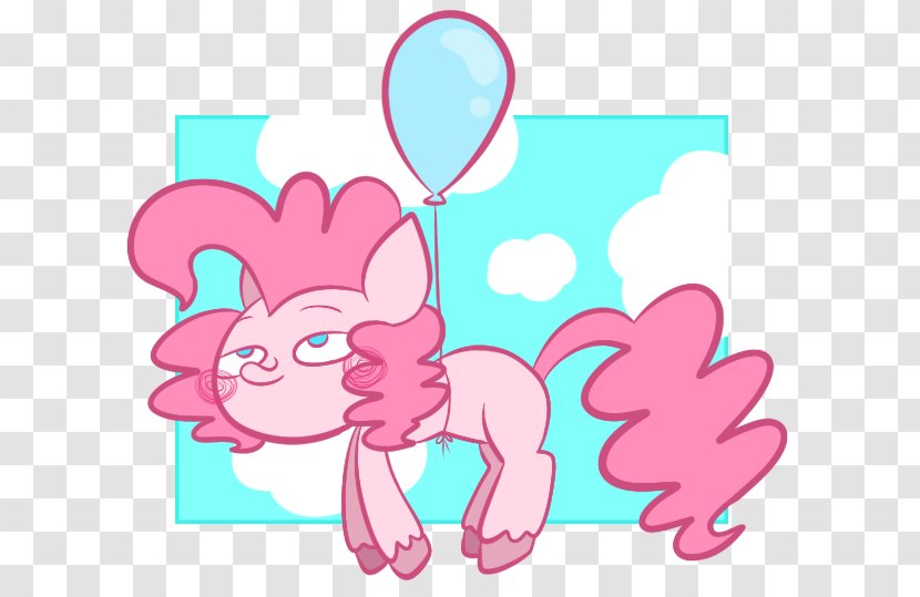 Clip Art Horse Pink M Cartoon Nose - Flower Transparent PNG