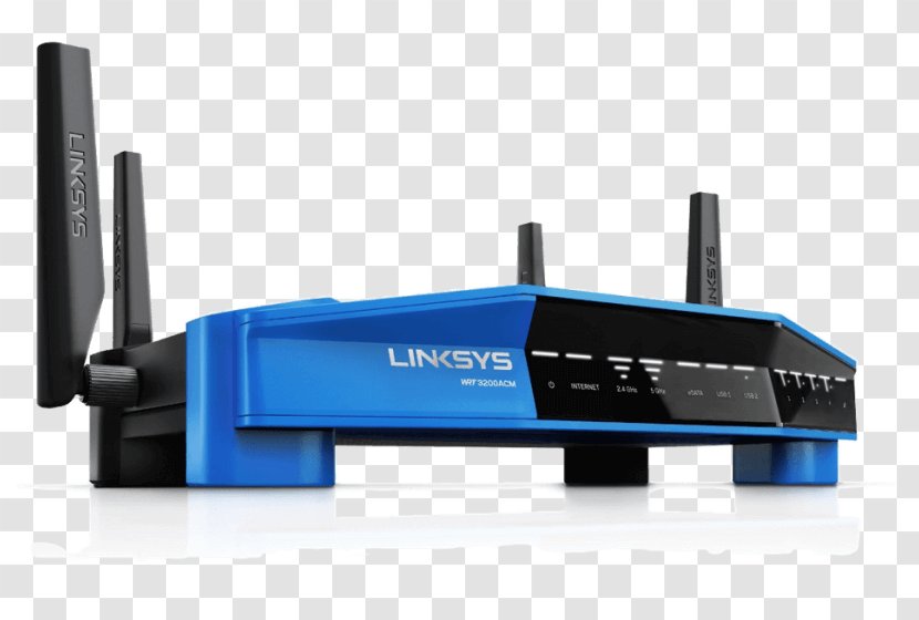 Linksys WRT3200ACM Wireless Router WRT32X - Multimedia - Static Dynamic Lines Transparent PNG