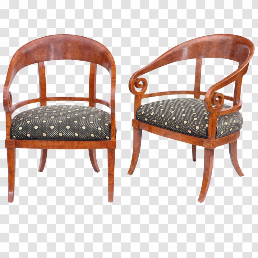 Biedermeier Chair Furniture Upholstery Transparent PNG