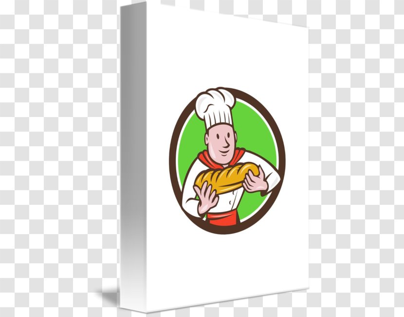 Bakery Chef Loaf Bread Cook - Fictional Character - In Kind Transparent PNG