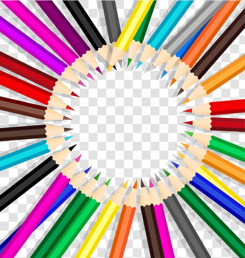 Colored Pencil Drawing Transparent PNG