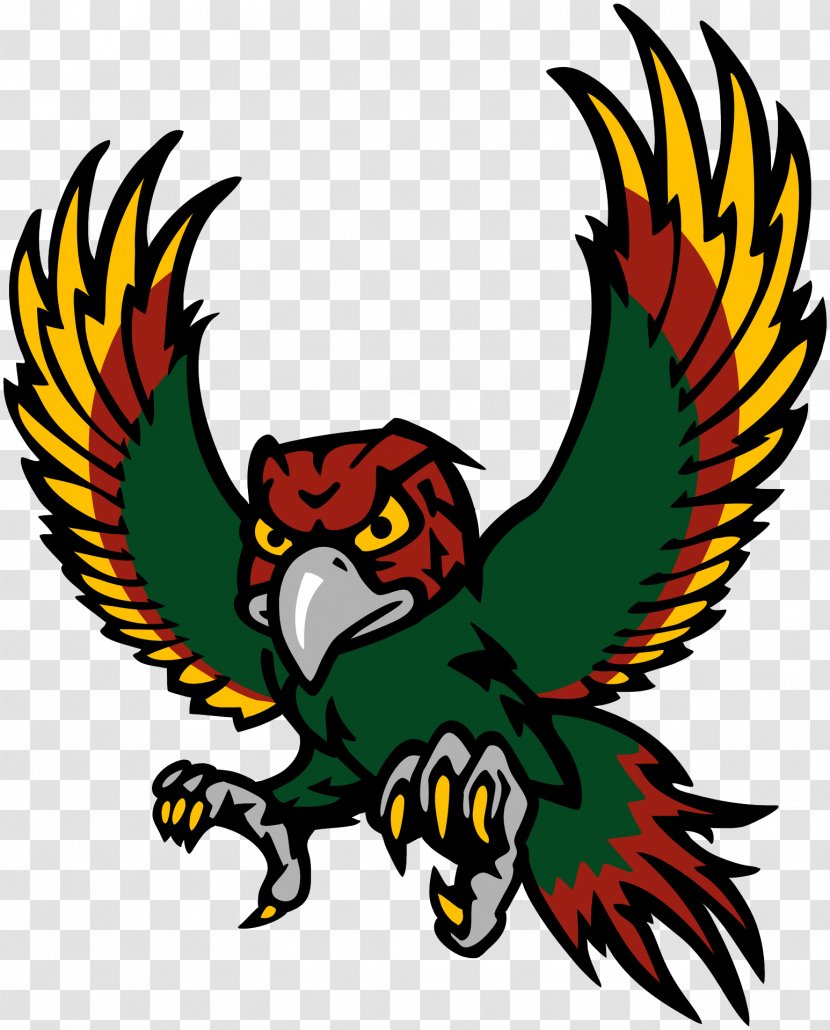 Lawrence Free State High School USD 497 National Secondary - Wing - Mascot Logo Transparent PNG