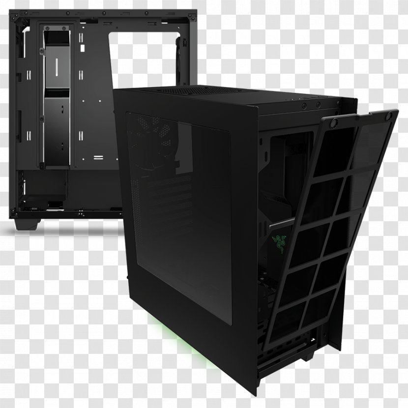 Computer Cases & Housings NZXT S340 Mid Tower Case Elite ATX Mid-Tower - Nzxt Transparent PNG