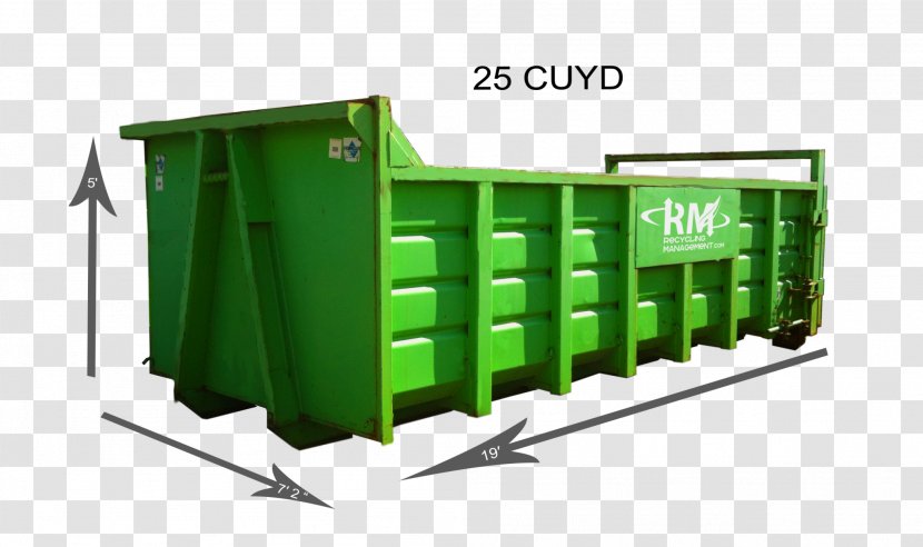 Recycling Management Ltd Steel Metal Machine - Birmingham - 1 Yard Garbage Containers Transparent PNG