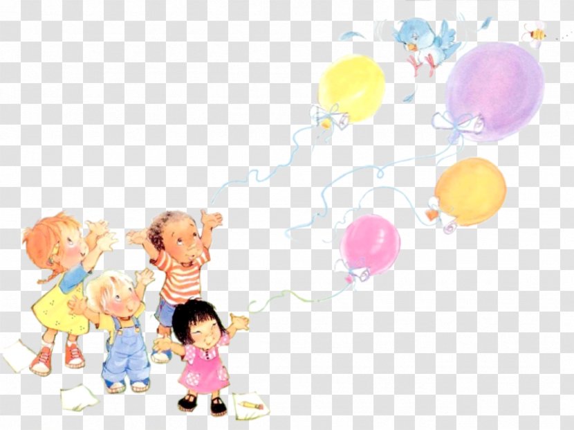 Balloon Cartoon Toddler Desktop Wallpaper - Toy Transparent PNG
