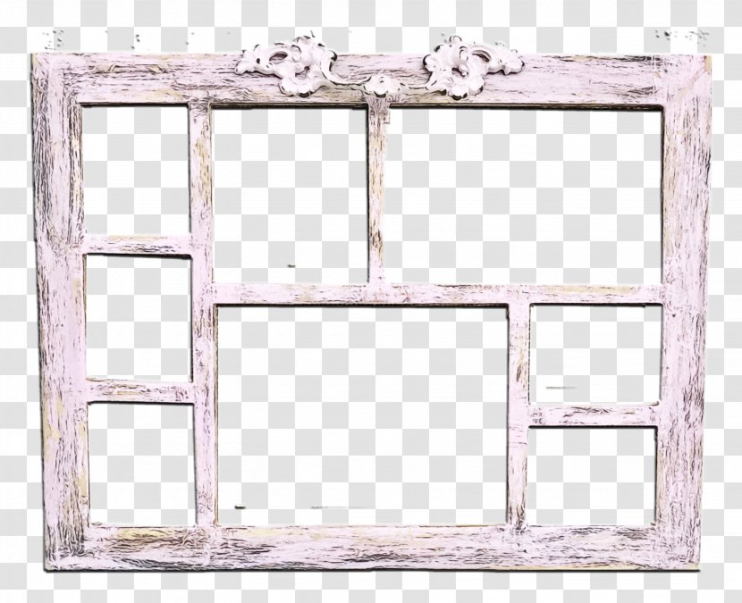 Picture Frame - Sash Window - Mirror Transparent PNG