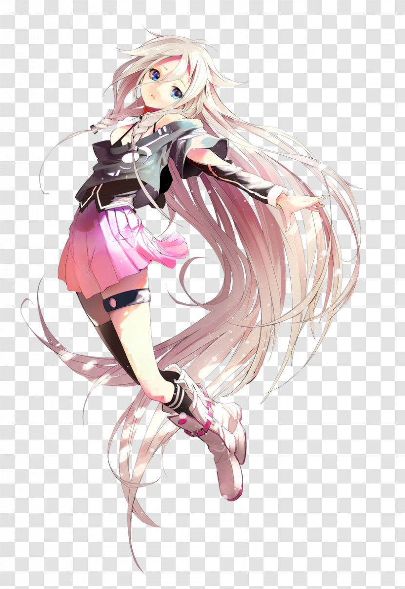 IA Vocaloid 3 Hatsune Miku Character - Frame Transparent PNG