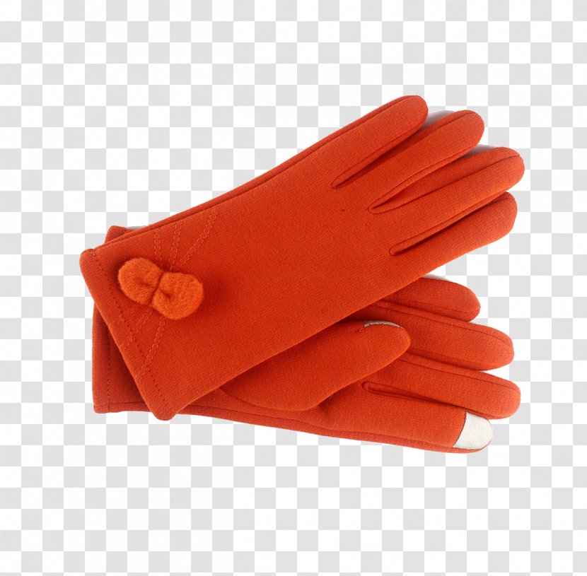 Boxing Glove Orange Arm Warmer - Gloves Transparent PNG