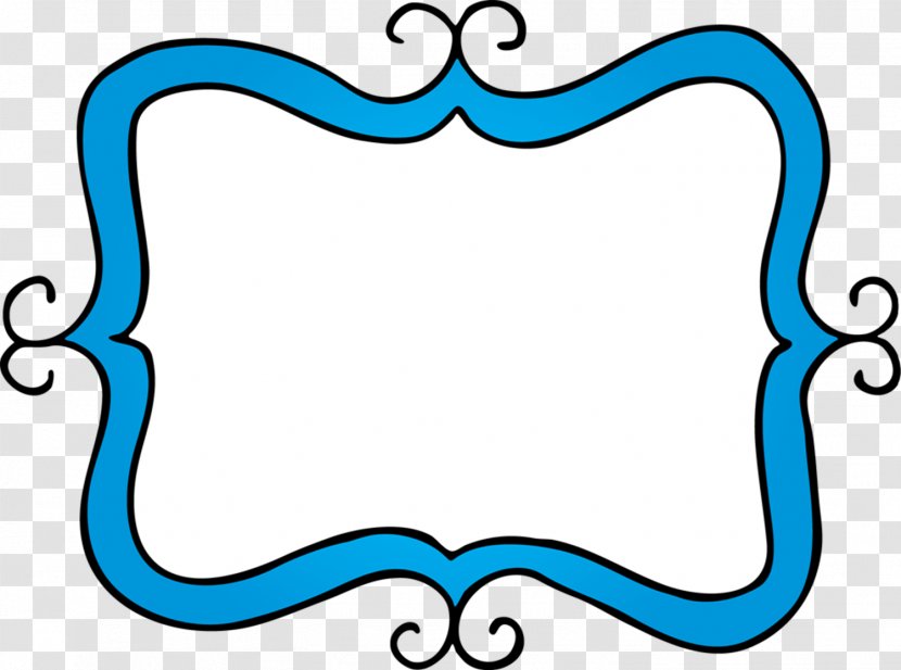 Blue Background Frame - Reading - Ornament Rectangle Transparent PNG