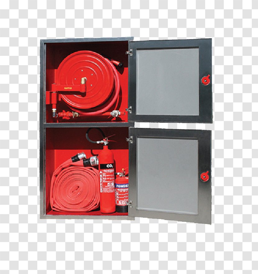 Fire Hose Reel Extinguishers - Red Transparent PNG