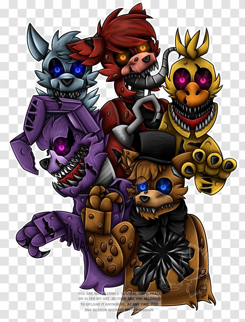 Five Nights At Freddy's 2 3 Freddy's: The Twisted Ones Sister Location - Joy Of Creation Reborn - Bad Wolf Transparent PNG