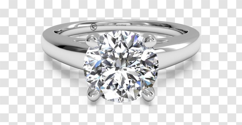 Engagement Ring Wedding Diamond Jewellery - Solitaire Transparent PNG