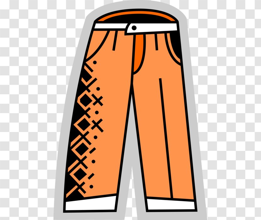 Clip Art Pants Illustration Vector Graphics Image - Clothing - Slacks Transparent PNG