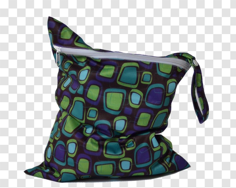 Bag Purple Cushion Turquoise Violet - Pea Transparent PNG