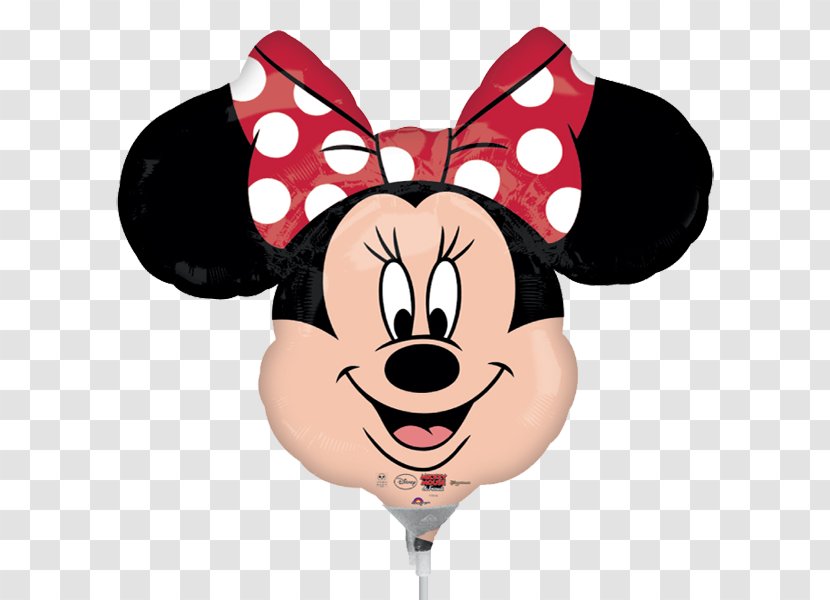 Minnie Mouse Mickey Pluto Balloon - Ear Transparent PNG