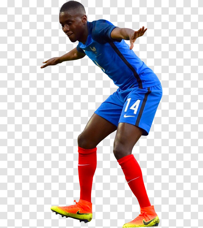 Team Sport Cobalt Blue Shoe Knee Football Player - Dembele Transparent PNG