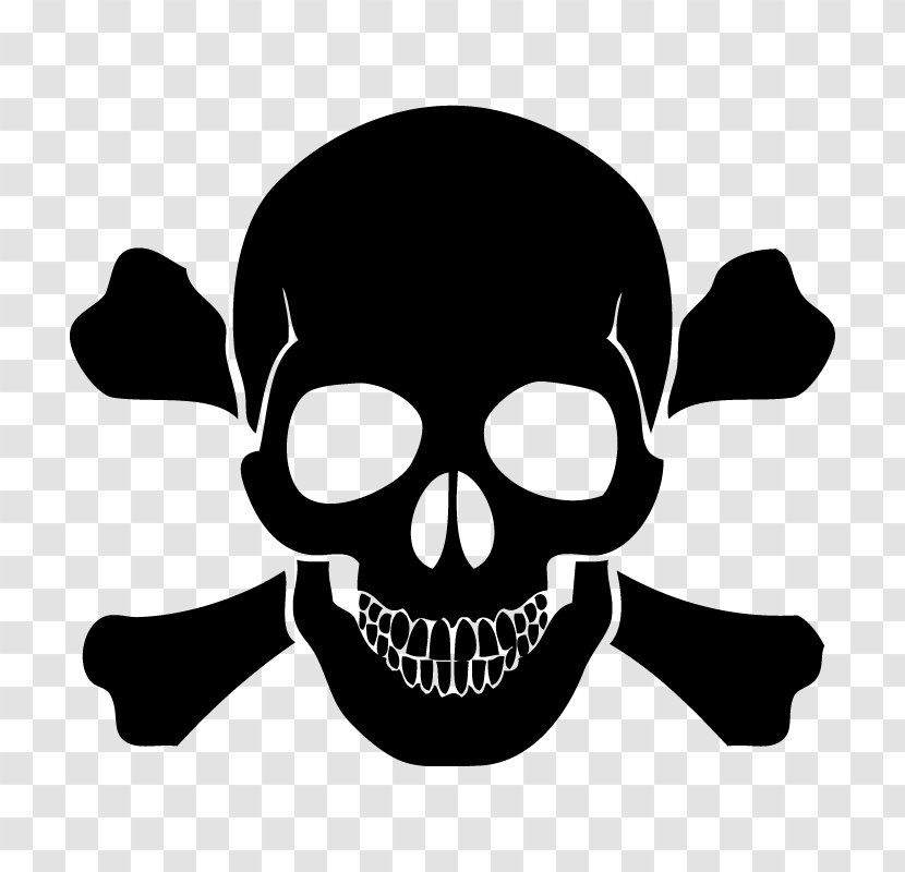 Skull And Bones Crossbones Human Symbolism - Head - Tuning Transparent PNG