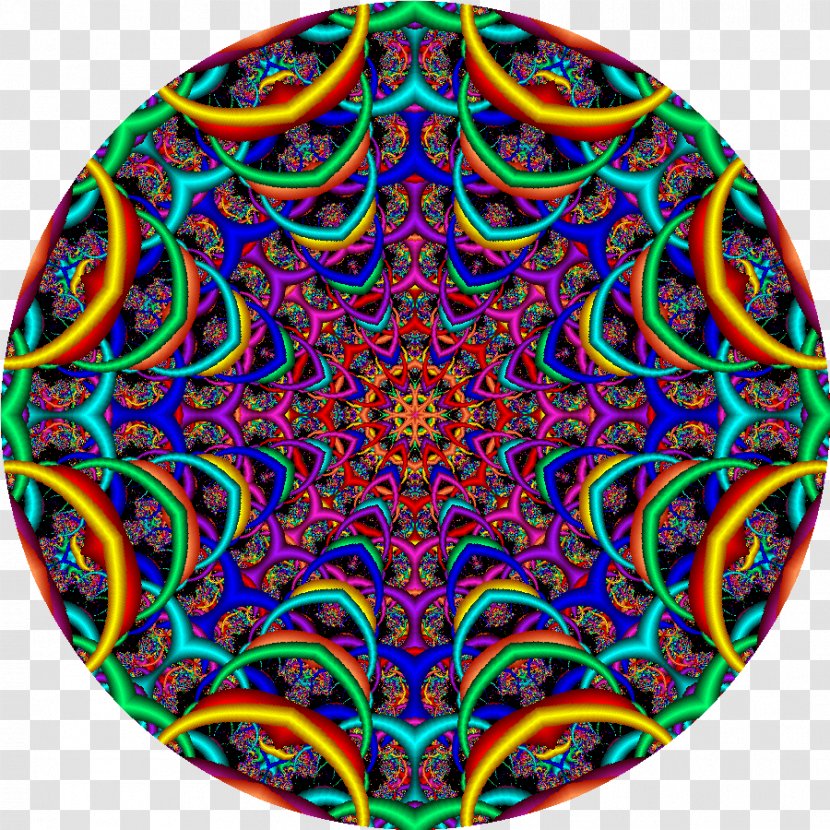 Psychedelic Art Visual Arts Kaleidoscope Pattern - Christmas Transparent PNG