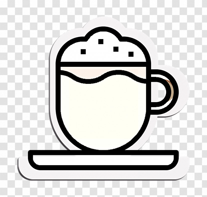 Food And Restaurant Icon Cappuccino Icon Coffee Shop Icon Transparent PNG