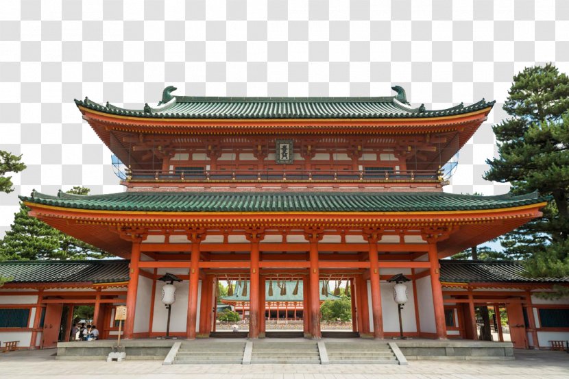 Heian Shrine Tokyo Temple Period Kyoto - To - Japan Five Transparent PNG