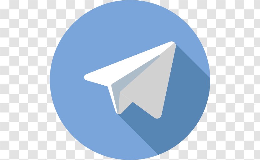 Telegram Social Media Logo - Triangle Transparent PNG