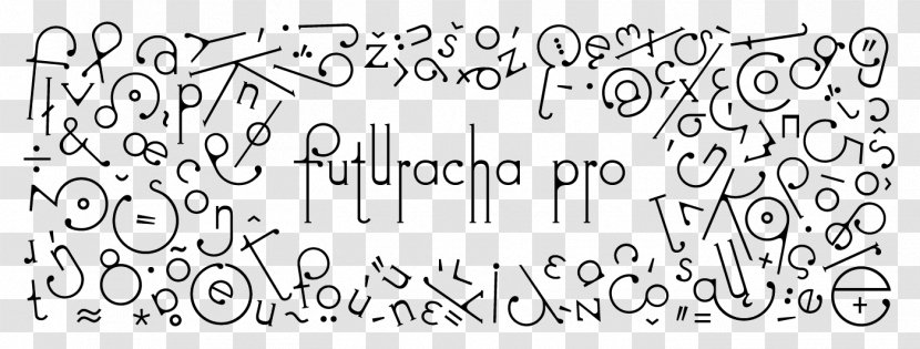 Futuracha Pro Typeface Handwriting Calligraphy Font - Letter - Speak Now Transparent PNG