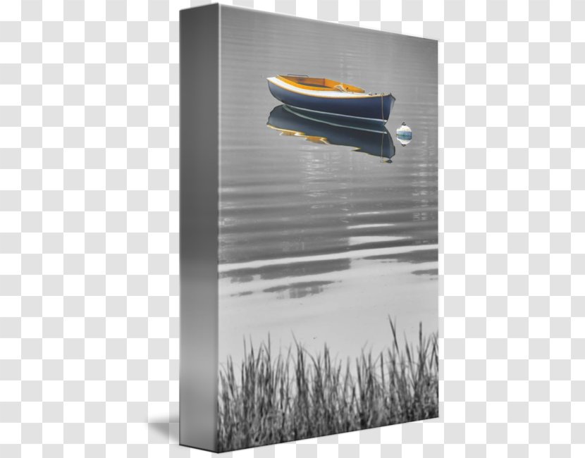 Black And White Photography Art Museum - Blue Boat Transparent PNG