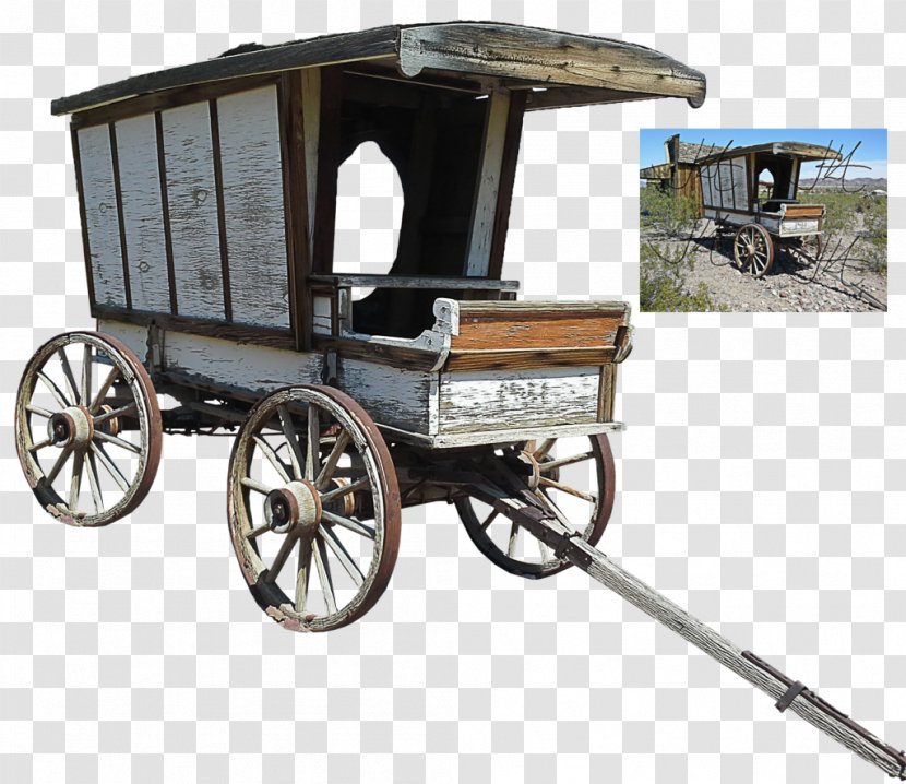 American Frontier Car Western United States Horse Wagon - Carriage Transparent PNG