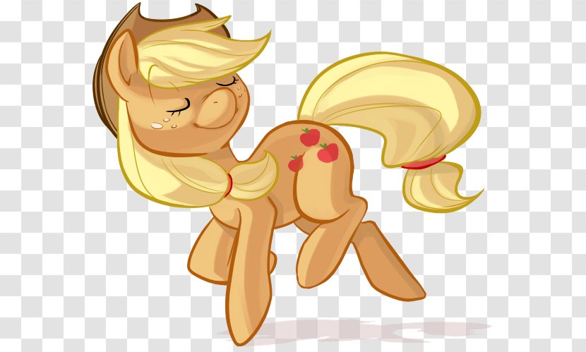 Horse Applejack Pinkie Pie Rainbow Dash Pony - Silhouette Transparent PNG