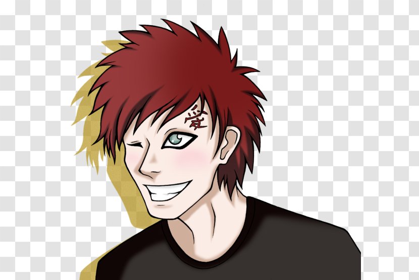 Gaara Smile Laughter Naruto DeviantArt - Frame Transparent PNG