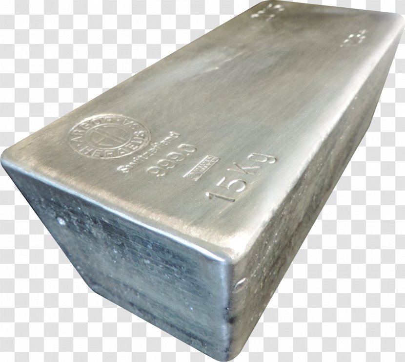 Silver Precious Metal Bullion Material Spot Contract - Sales - Ingot Transparent PNG
