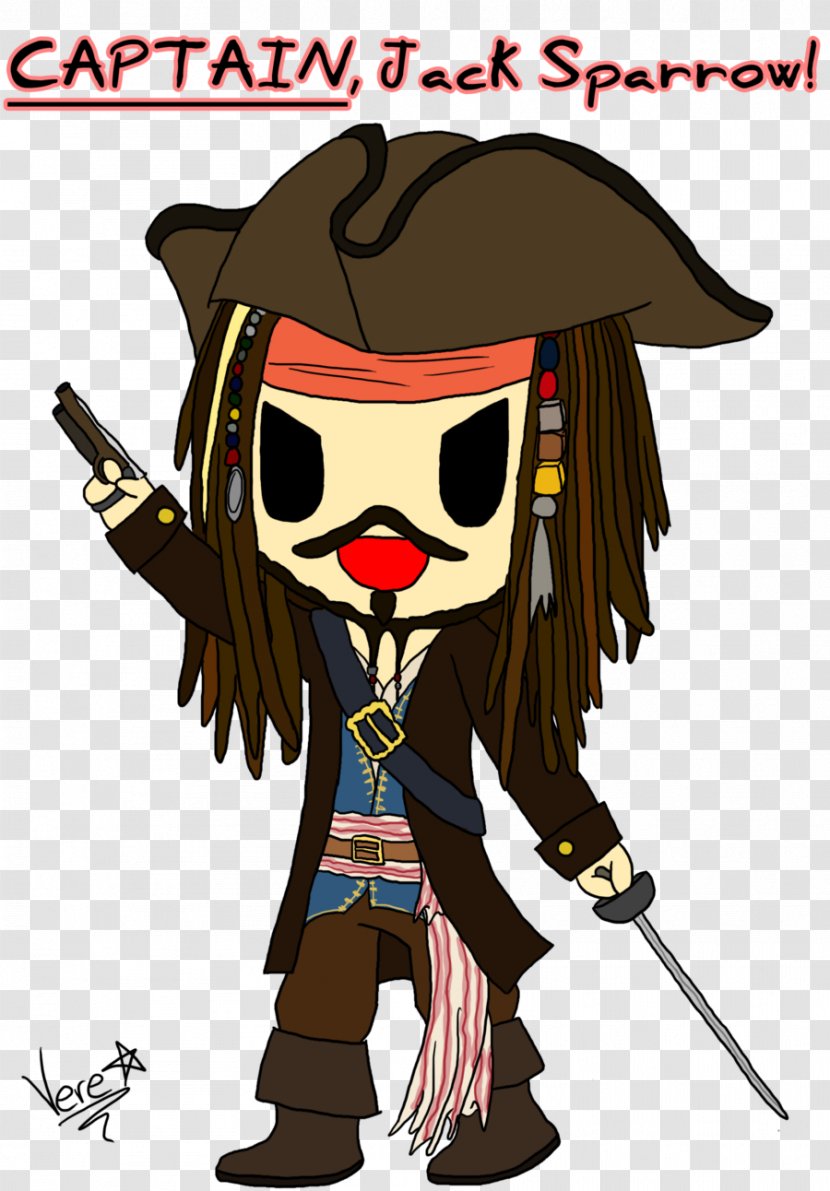 Jack Sparrow Cartoon Drawing Transparent PNG
