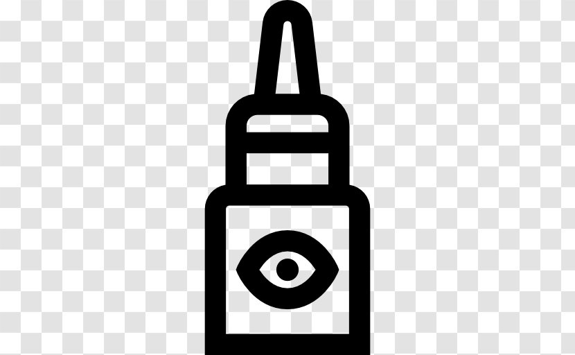 Line Font - Symbol - Eye Drop Transparent PNG