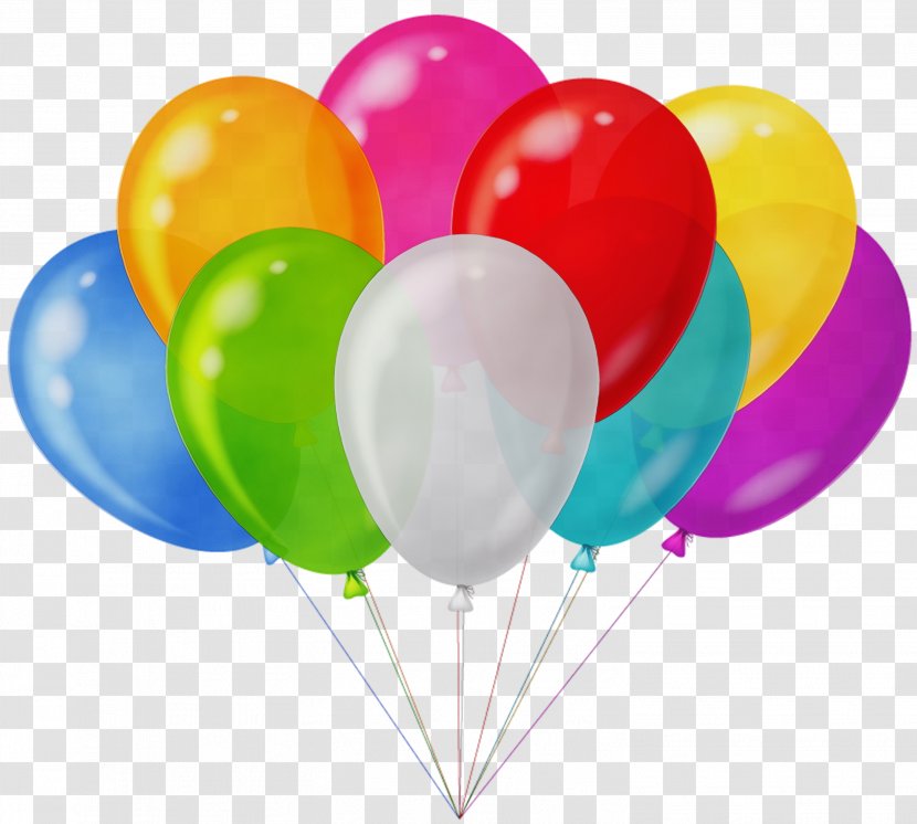 Birthday Balloon Cartoon - Atmosphere - Toy Party Supply Transparent PNG