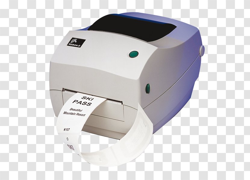 Thermal-transfer Printing Label Printer Zebra - Thermaltransfer Transparent PNG