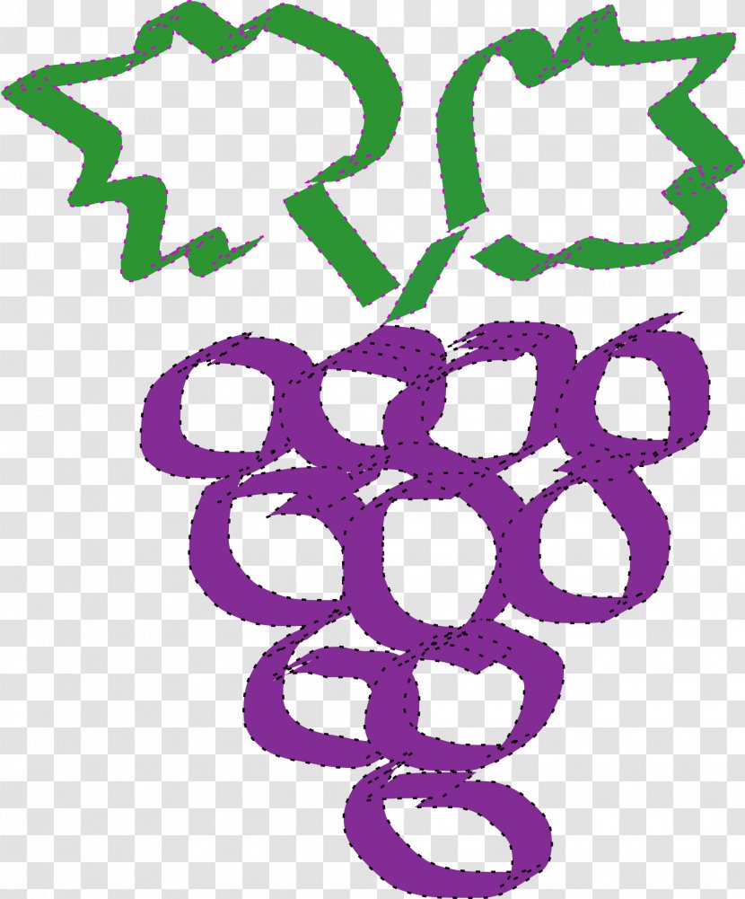 Grape Clip Art Green Leaf Plant Stem - Symbol Transparent PNG