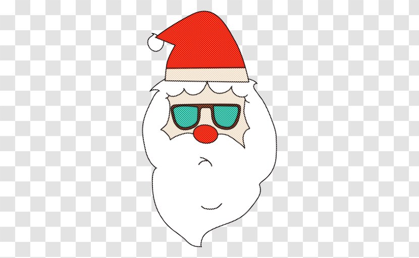 Santa Claus - Beard Glasses Transparent PNG