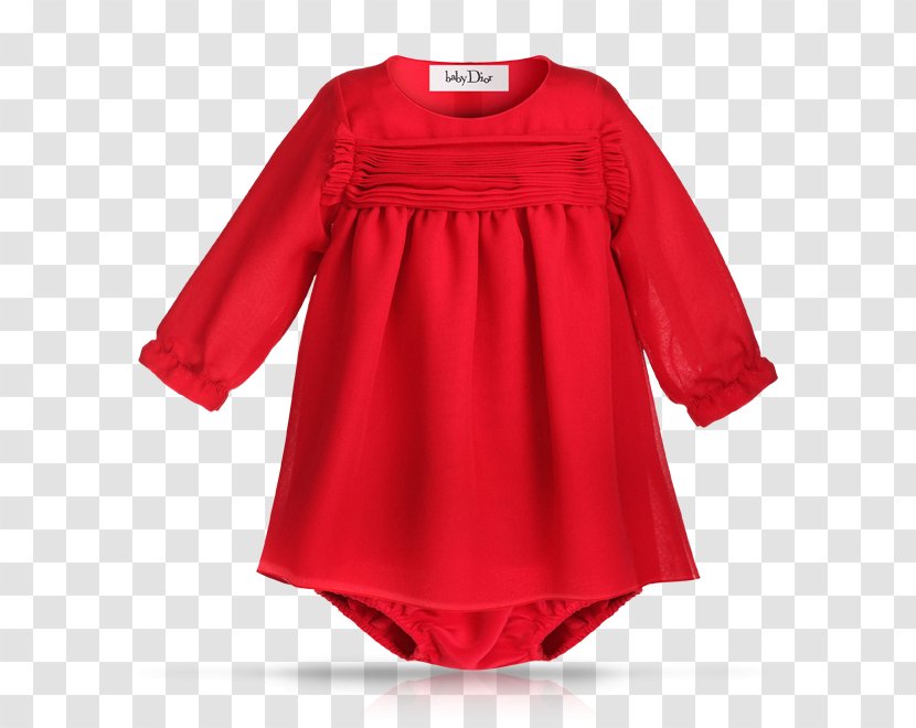 Dress Clothing Christian Dior SE Child Baby - Red Transparent PNG