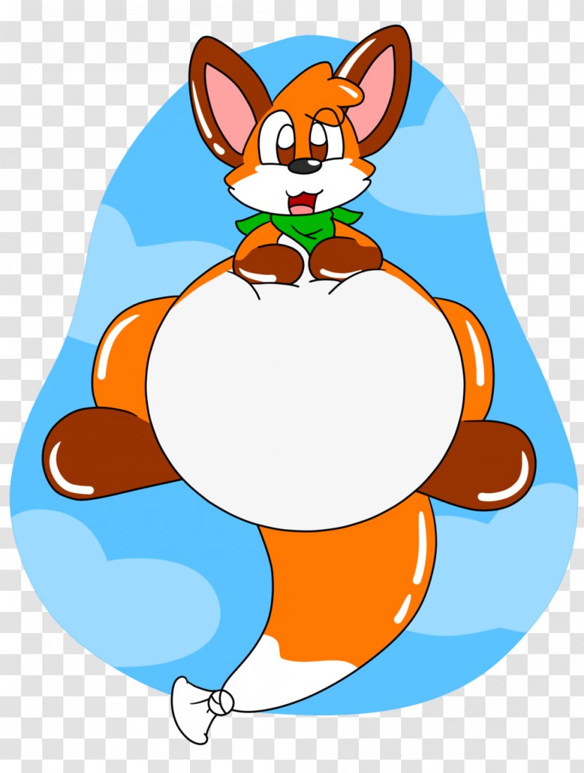Balloon Red Fox Toy Clip Art Transparent PNG