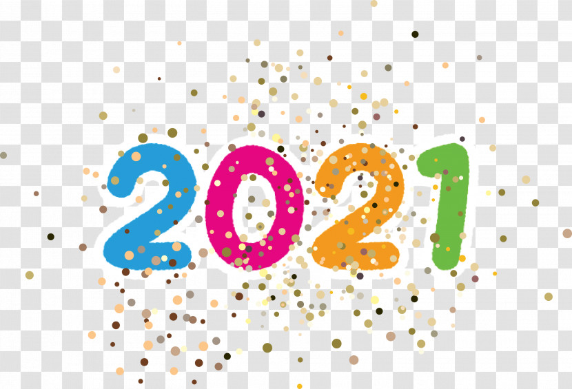 2021 Happy New Year 2021 New Year Transparent PNG