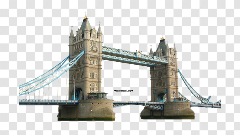 Tower Of London Bridge Big Ben River Thames Transparent PNG