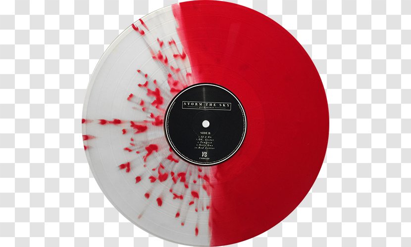 Phonograph Record Permanence Storm The Sky Soundcarriers Discogs - Red Transparent PNG