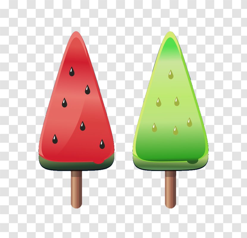 Ice Cream Pop Italian Watermelon Clip Art - Citrullus Transparent PNG