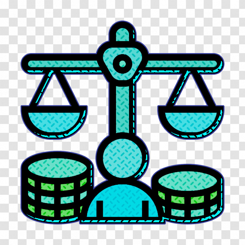 Balance Icon Scale Icon Business Management Icon Transparent PNG