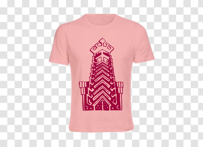T-shirt Sleeve - Pink Transparent PNG