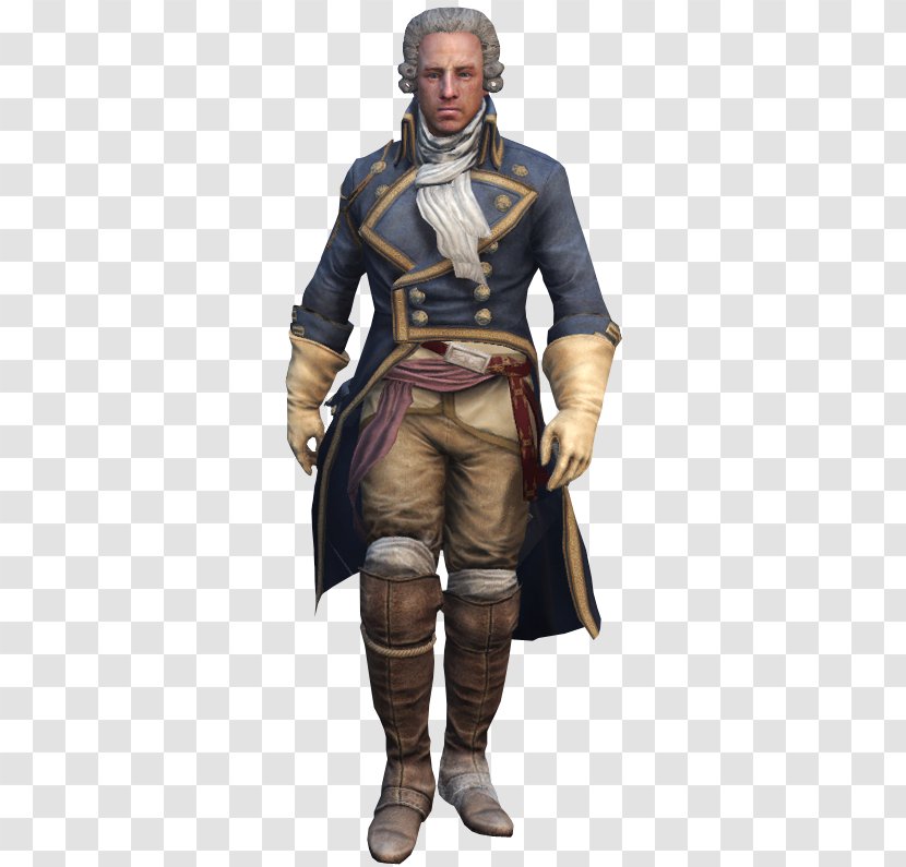 Gilbert Du Motier, Marquis De Lafayette La Fayette France Politician - Costume Transparent PNG