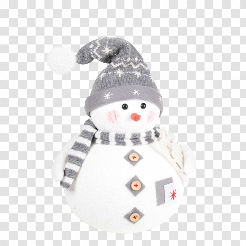 Christmas Snowman Clip Art - Decoration - Free Pull Material Transparent PNG